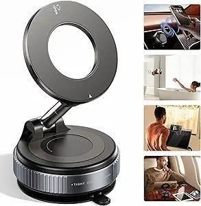 🧲 Vacuum Suction Magnetic Bracket | Ultra-Strong Hold, No Drilling, Easy Mount 🚀