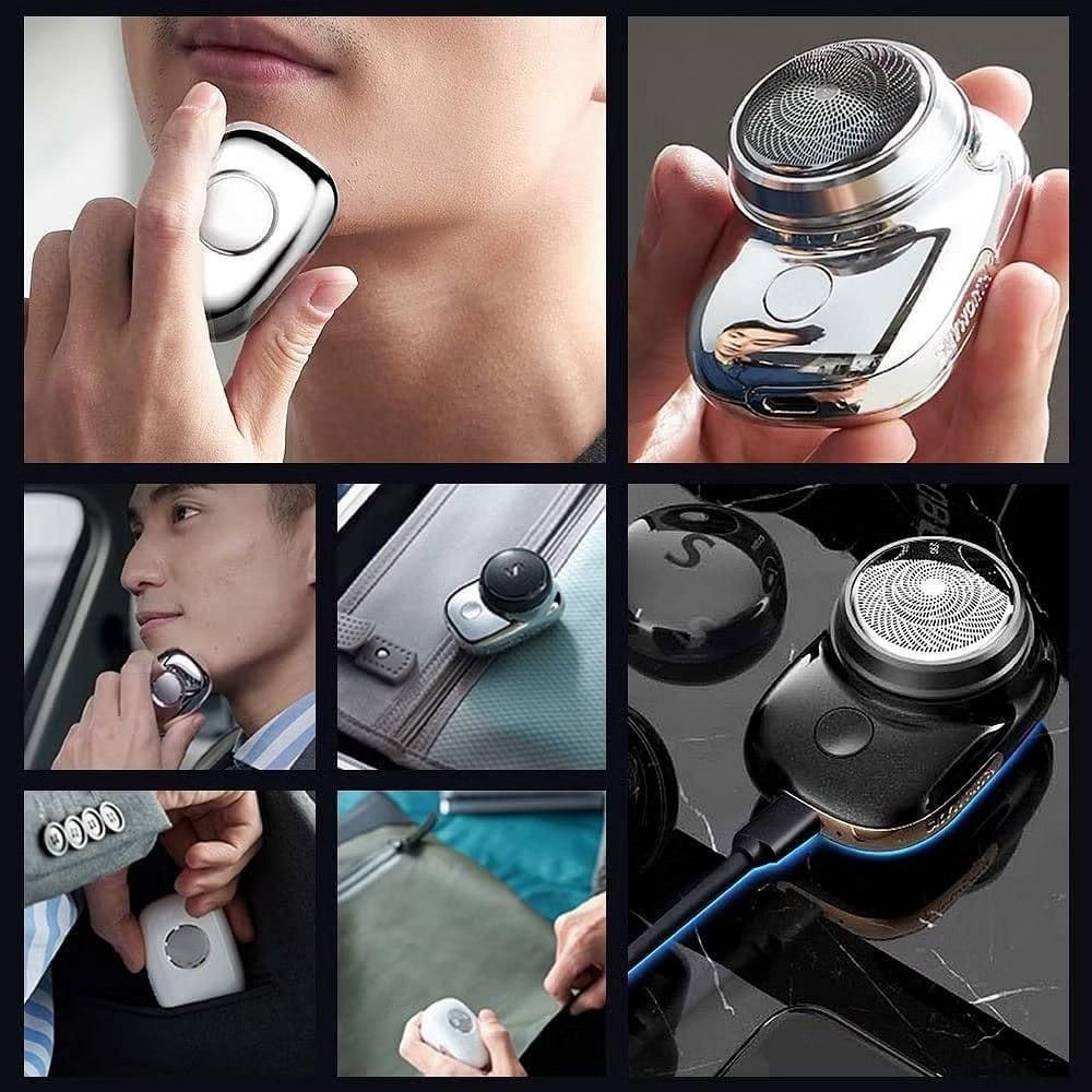 Compact & Powerful Mini Electric Shaver – Smooth Grooming Anywhere